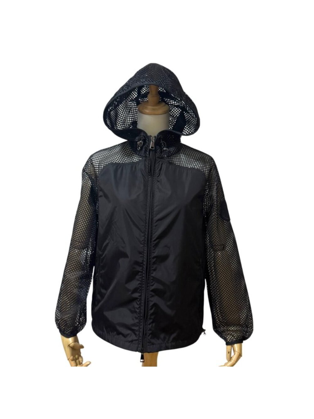 Moncler Persan Mesh Jacket Black 00